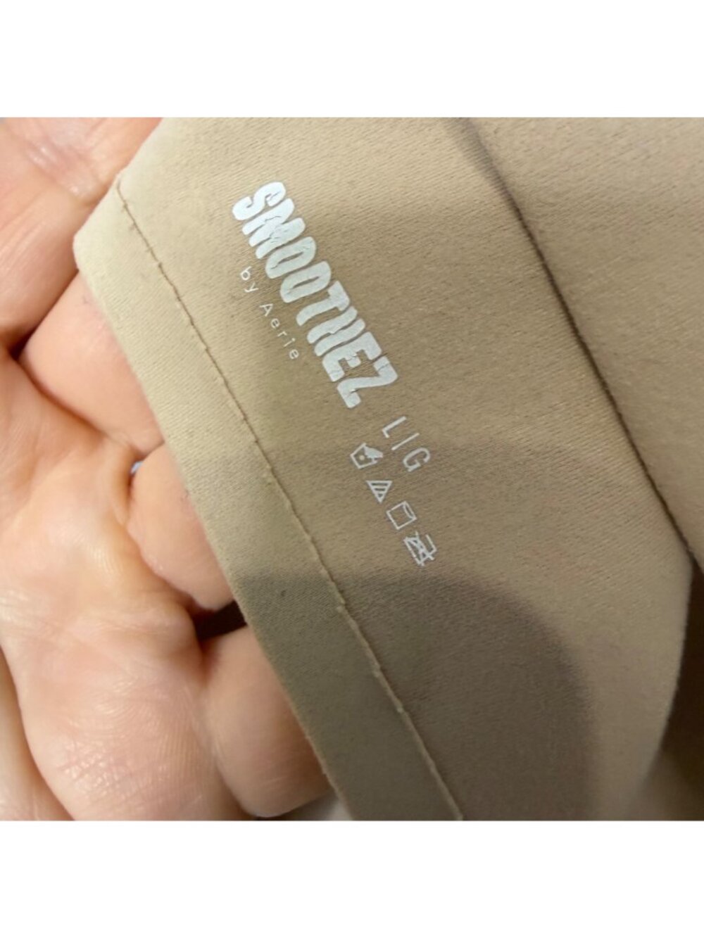SMOOTHEZ BY AERIE molded nude wireless bra size L - Picture 5 of 6